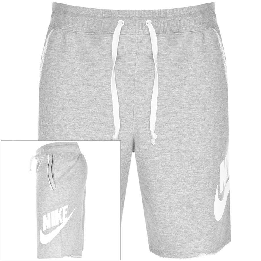 Alternative Image for ProductNike Alumni Logo Shorts Grey1